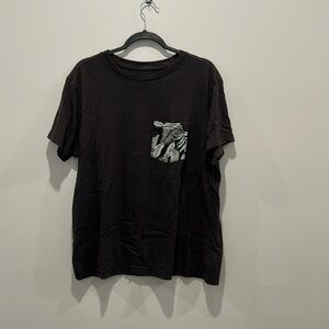 Original Use Black T Shirt with pocket